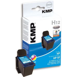 KMP Inktcartridge vervangt HP 57, C6657AE Compatibel Cyaan, Magenta, Geel H12 0995,4570