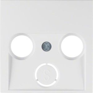 Berker Zentralstück für Ant. 2/3Lo S.1/B.3/7 pw 12031909
