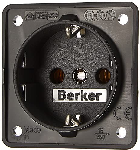 Hager Berker Integro Wandstopcontact (WCD schakelmateriaal) - 941852505 - E2FJJ