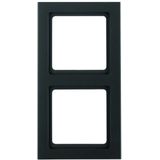 Hager Berker - Q.3 - Afdekraam - Antraciet - Thermoplastic