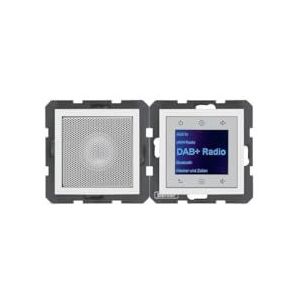Berker - Radio Touch - Radio - Wit - DAB+ met Inbouwluidspreker
