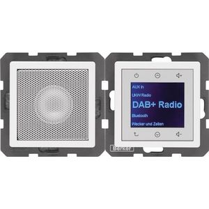 Berker - 30806089 - Radio - Wit - DAB+ FM Bluetooth