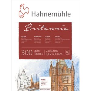 HAHNEMÜHLE Aquarellblock 12 Blatt