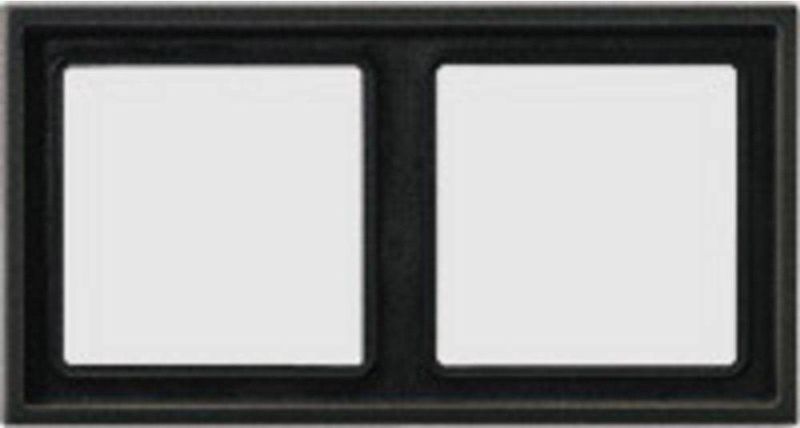 Jung - AL2982AN - Afdekraam - Antraciet - 2-voudig