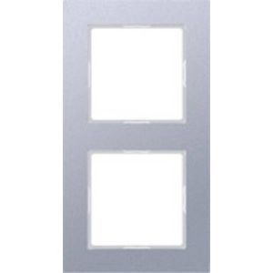 Jung AC 582 AL AC582AL frame 2-voudige serie A creation aluminium