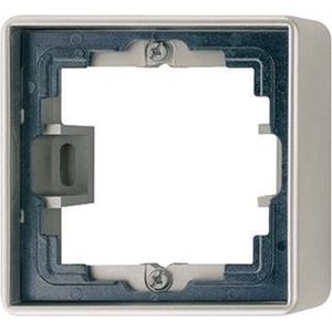 Jung Opbouwschakelaars Aluminium/goudstaal/ Chroom - ES2581A-L - E2B2E