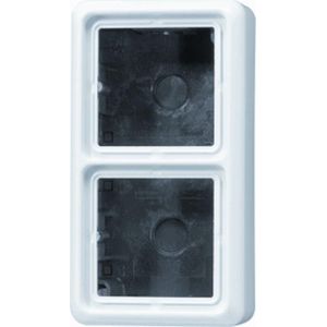 Jung CD500 Opbouwdoos Verzonken Schakelmateriaal Schakelmateriaal - CD582AW - E2U8E