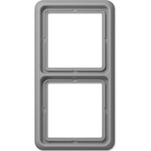 Jung CD 582 GR RAHMEN 2-FACH GRAU
