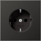 JUNG - AL 1520 AN - Inbouwstopcontact - Gelakt Aluminium - 250 V - 16 A