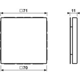 Jung LS Range Bedieningselement/Centrale Plaat LS994BWW E2A2D