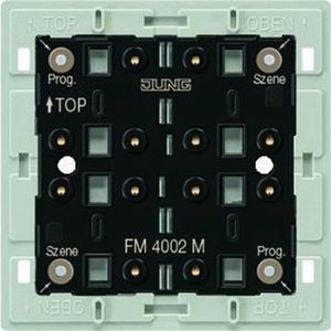 Jung - FM 4002 M - Wandzender Module - Zwart - Draadloos - 2-kanaals