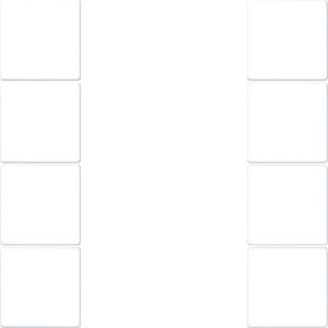 Jung LS981WW - Frame 1 Fold LS 981 WW Alpine White