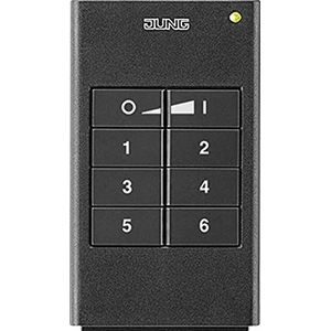Jung ZLL HS 4 ZigBee draadloze handzender 4-voudig antraciet