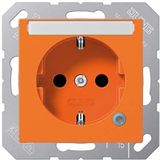 JUNG - Wandcontactdoos 1f of glz AS UP w.BS IP20 - Stopcontacten