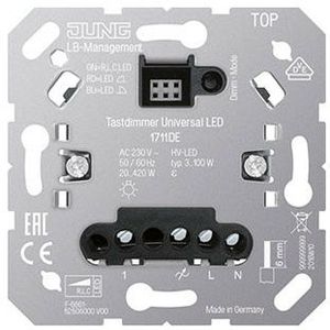JUNG - Universal Tastdimmer - LED - Binnengebruik - Compatibel met Accessoires