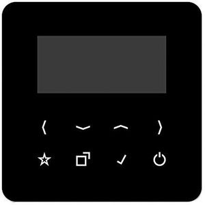 JUNG Weergave DABCD-DISPSW (Radiotuner), HiFi component, Zwart