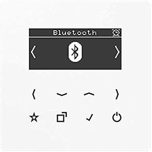 JUNG - Smart Radio DABLSBTWW - DAB+ - Wit - Bluetooth