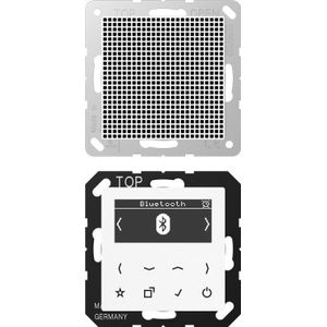 Jung - DABA1BTWW - Smart Radio - Wit - DAB+ - Bluetooth