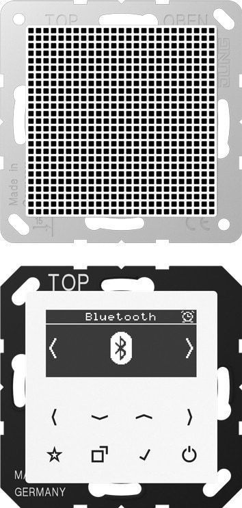 Jung - DABA1BTWW - Smart Radio - Wit - DAB+ - Bluetooth