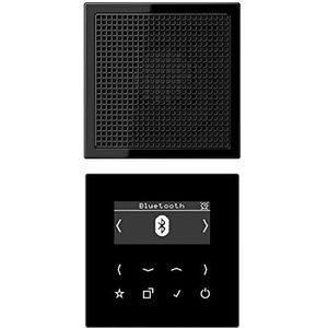 JUNG - DABLS1BTSW - DAB+ Radio - Zwart - Bluetooth - Mono