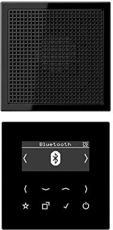JUNG - DABLS1BTSW - DAB+ Radio - Zwart - Bluetooth - Mono