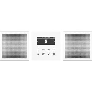JUNG Smart Radio DAB+ DABLS2BTWW Bluetooth Stereo Radio 4011377172722 (FM, DAB+, Bluetooth), Radio, Wit
