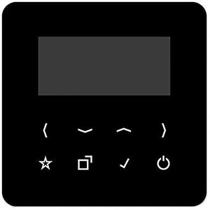 JUNG Weergave DABCDBT-DISPSW (Radiotuner), HiFi component, Zwart