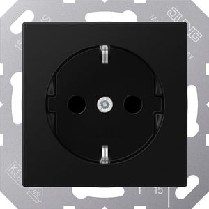 Jung A Range Wandstopcontact (WCD-schakelmateriaal) - A1520BFSWM - E2VWZ