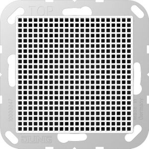 JUNG Lsma4wwm (1 stuk), Ingebouwde luidsprekers, Wit