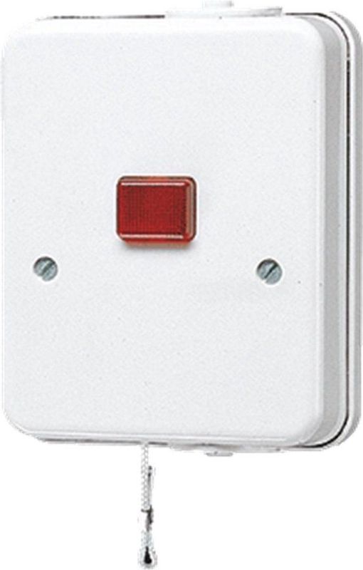 Jung wasmachineschakelaar AP600 2P Opbouw