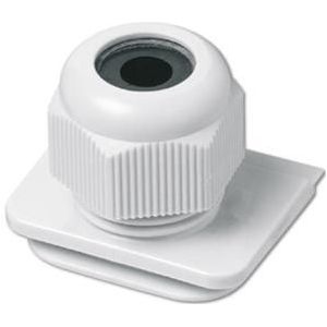 Jung - Leidinginvoerhulpstuk - Kunststof - Grijs - Invoerstuk met Tule - RAL 7035 - Halogeenvrij