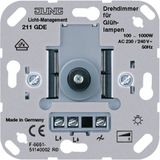 Jung Lichtmanagement Dimmer - 211GDE - E2G5W