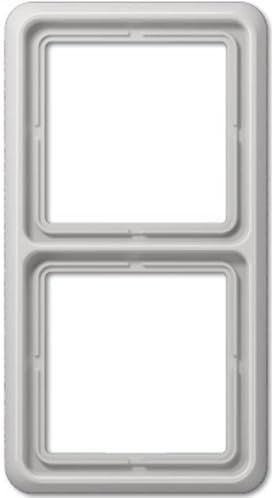 Jung CD 582 LG RAHMEN 2-FACH LICHT