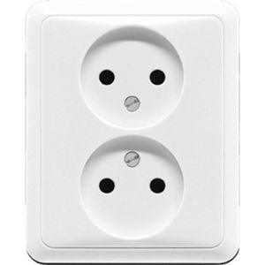 Jung wcd 5010u dubbel steek inb creme