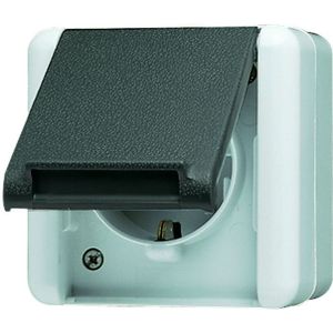 Jung WG800 Wandcontactdoos (WCD Schakelmateriaal) - 820W - E2U5F