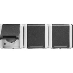 Jung WG800 Wandcontactdoos (WCD Schakelmateriaal) - 8230W - E2U5M