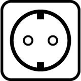 JUNG - SCHUKO-stopcontact - Wit - Thermoplast - IP44