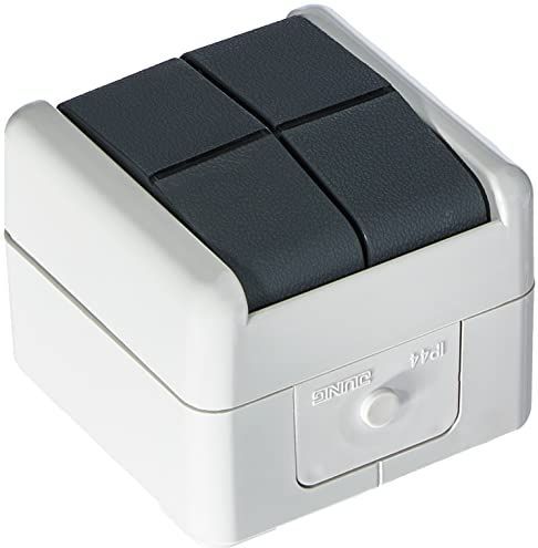 JUNG - Wipschakelaar - Glanzend - IP44 - Halogeenvrij Thermoplast