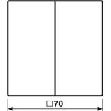 Jung - Bedieningswip - Zwart - Geschikt voor Serieschakelaar en Dubbele Wisselschakelaar