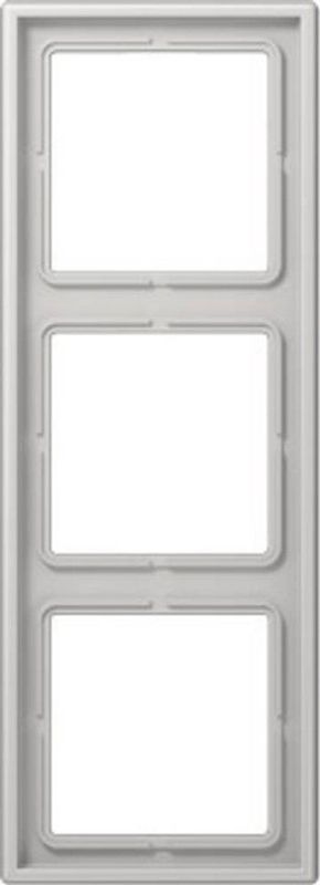 Jung LS982LG Afdekking Frame 2-voudig Grijs 1 stuk(s)