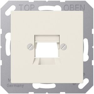 Jung Inzetplaat Modular Jack - Inbouw - Creme