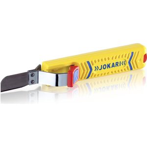 JOKARI J10281 - Cuchillo pelacables Secura Nº 28G con cuchilla recta (Ø 8-28 mm)