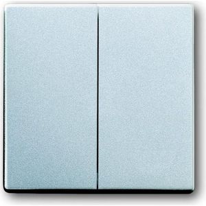 Busch-Jaeger Wippe 2t Schalter future linear alu-si mt aluminium-silber 1785-83