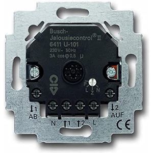Busch-Jaeger 6411 U-101 Jaloeziecontrol II-inzetstuk