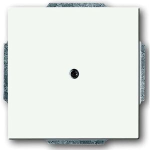 Busch-Jaeger - Future Linear - Blinde Plaat - Matte Verkeerswit - Soft-Touch Afwerking