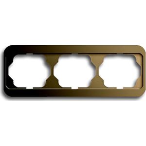 Busch-Jaeger 2CKA001754A1728 Frame Frame 3-voudig Brons 1 stuk(s)