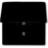 Busch-Jaeger - Schuko Wandcontactdoosinzet - Antraciet - Kunststof