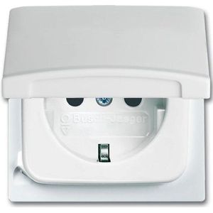 ABB Busch-Jaeger All-weather IP44 Wandcontactdoos (WCD-Schakelmateriaal) - 2CKA002064A0306 - E33ZZ