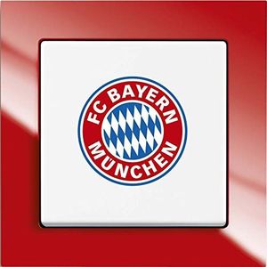Busch-Jaeger 1012-0-2201 wisselschakelaar 2000/6UJ/03 fanschakelaar FC Bayern München