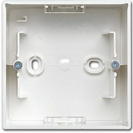 Inbouwdoos - Wit - Kunststof - IP20 - Glanzend